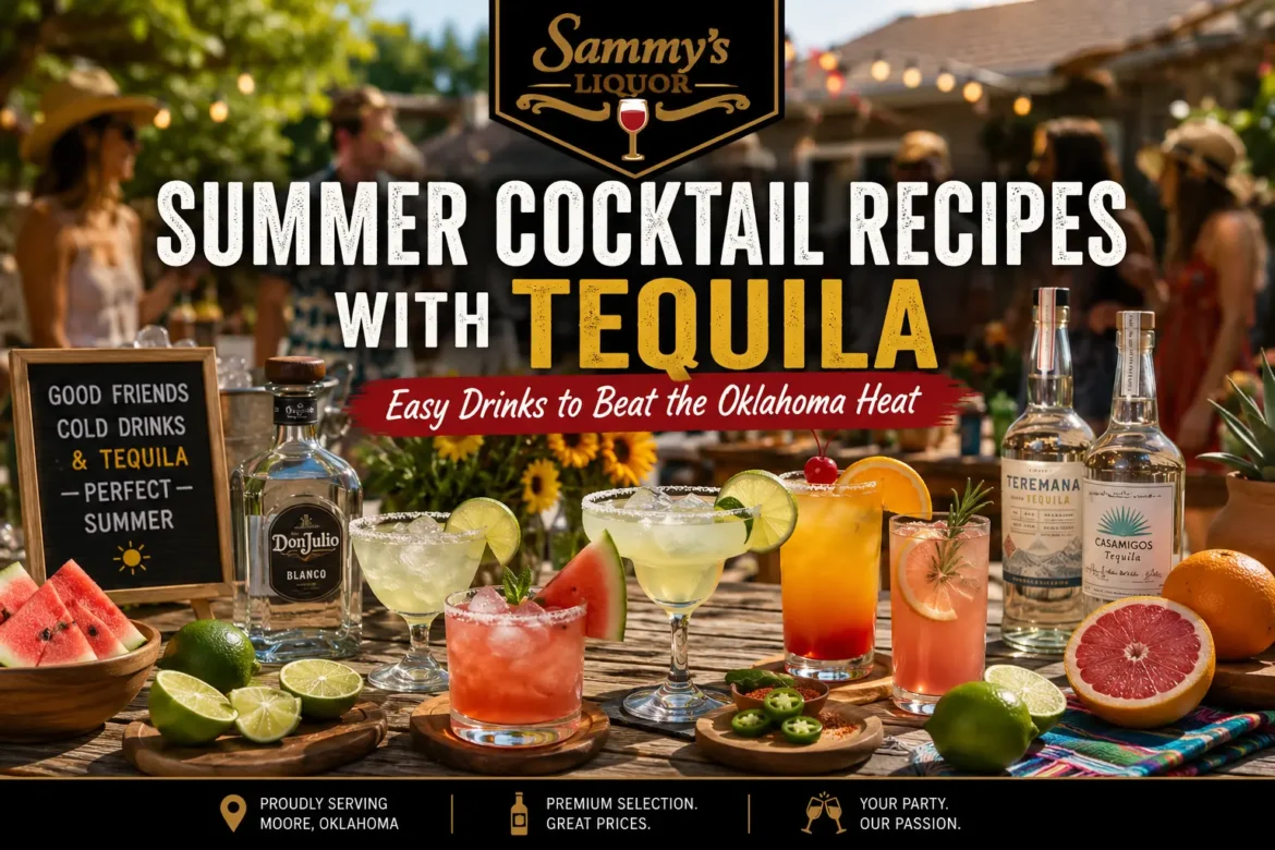 Summer Cocktail Recipes with Tequila for Parties