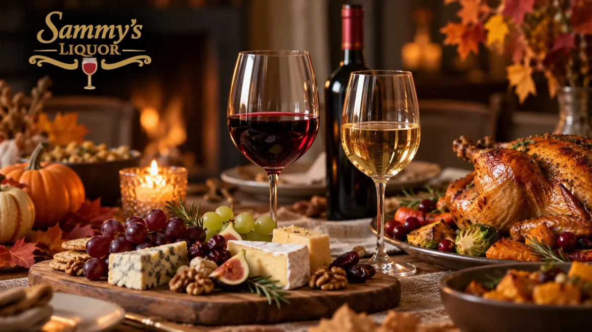 Wine pairing guide for fall dinners with red wine and seasonal autumn foods